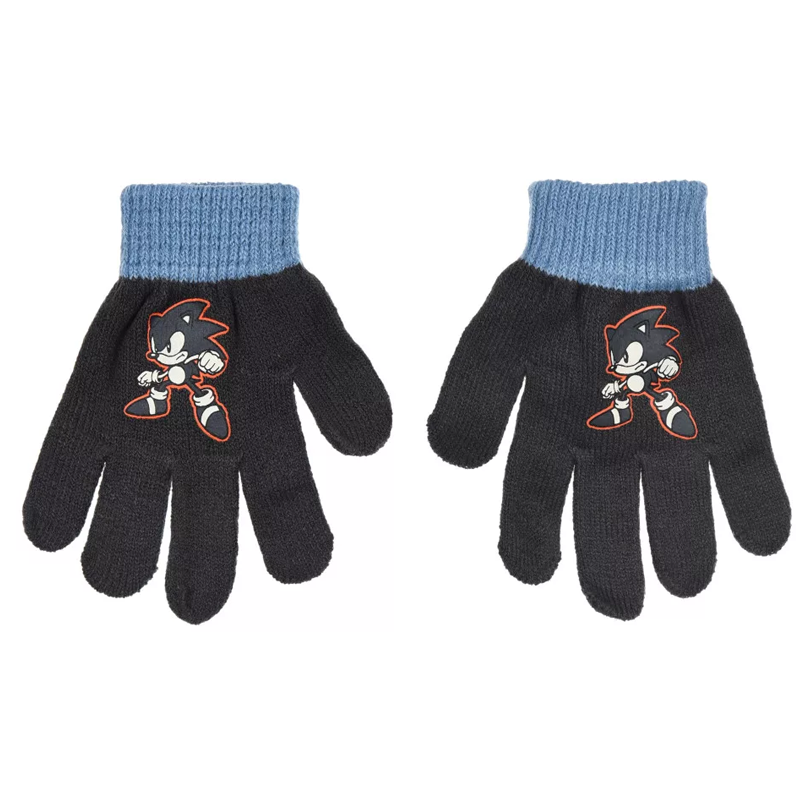 Детски ръкавици Таралежът Соник - Зимни аксесоари шапки шалове и ръкавици