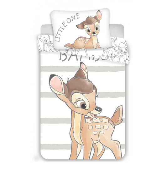 Детски спален комплект Бамби - Детско спално бельо за детско легло и бебе кошара bambi