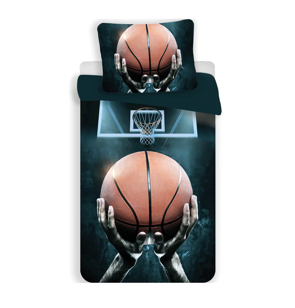 Спален комплект Баскетбол за момче - Детско спално бельо за единично легло