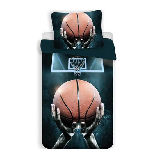 Спален комплект Баскетбол за момче - Детско спално бельо за единично легло