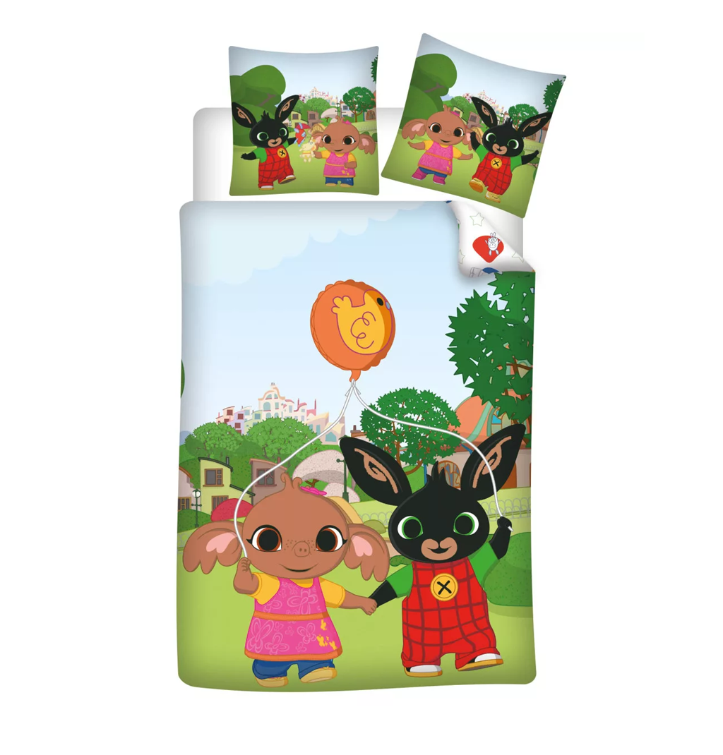 Спален комплект Зайчето Бинг - Детско спално бельо