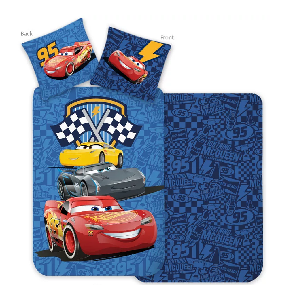 Детски спален комплект Маккуин Дисни Колите - Спално бельо Disney Cars