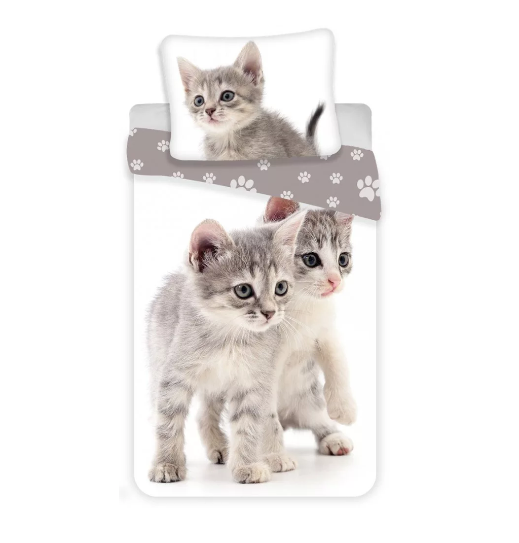 Спален комплект Котета - Детско спално бельо за единично легло