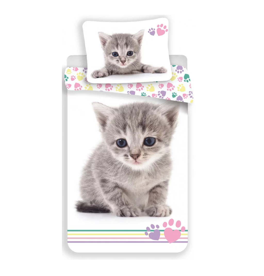 Спален комплект Котета - Детско спално бельо за единично легло