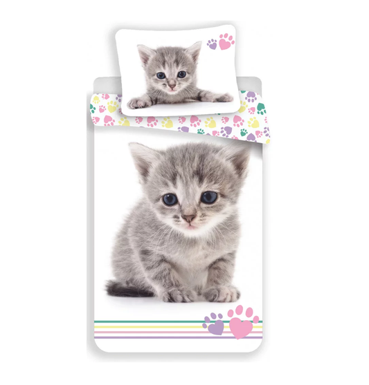 Спален комплект Котета - Детско спално бельо за единично легло