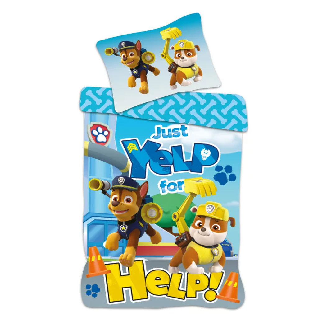 Спален комплект Пес Патрул - Детско и бебешко спално бельо Paw Patrol