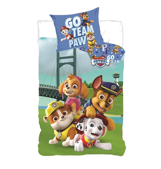Спален комплект Пес Патрил Paw patrol - Детско спално бельо за детско легло или бебе кошара
