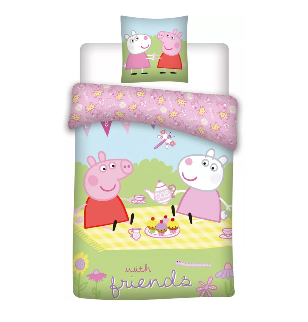 Спален комплект Прасенцето Пепа - Домашен текстил и аксесоари Peppa Pig