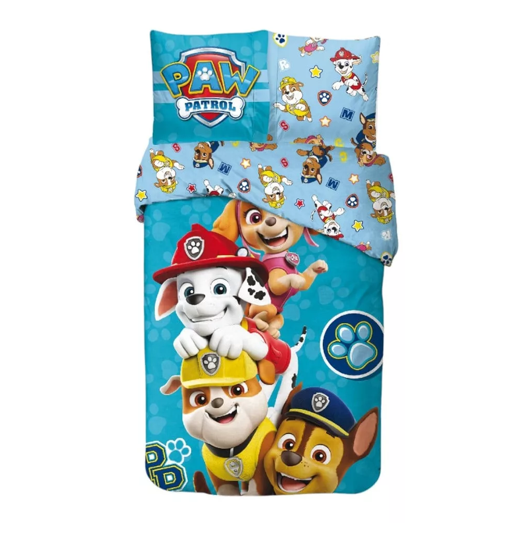 Спален комплект Пес Патрул Paw Patrol- Спално бельо и аксесоари за детска стая