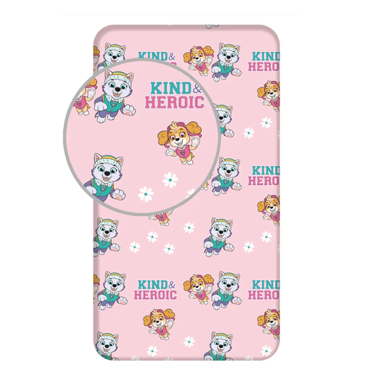 Чаршаф с ластик Пес Патрул - Спално бельо и аксесоари за детска стая Paw Patrol