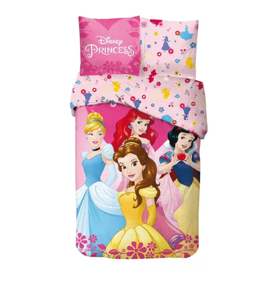 Спален комплект Дисни Принцеси - Спално бельо и аксесоари за детска стая Disney Princess