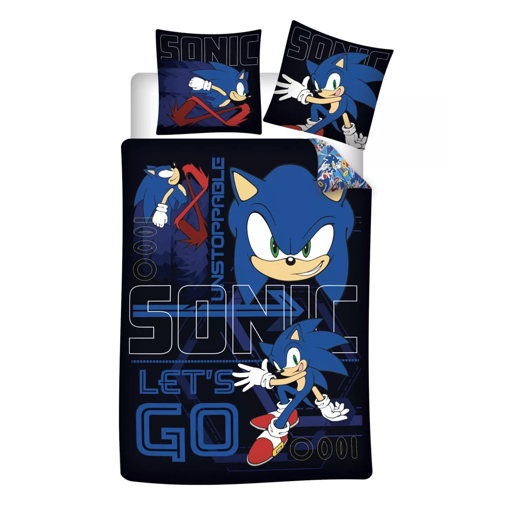 Spalen komplekt Sonic - Detsko spalno belio za edinichno leglo