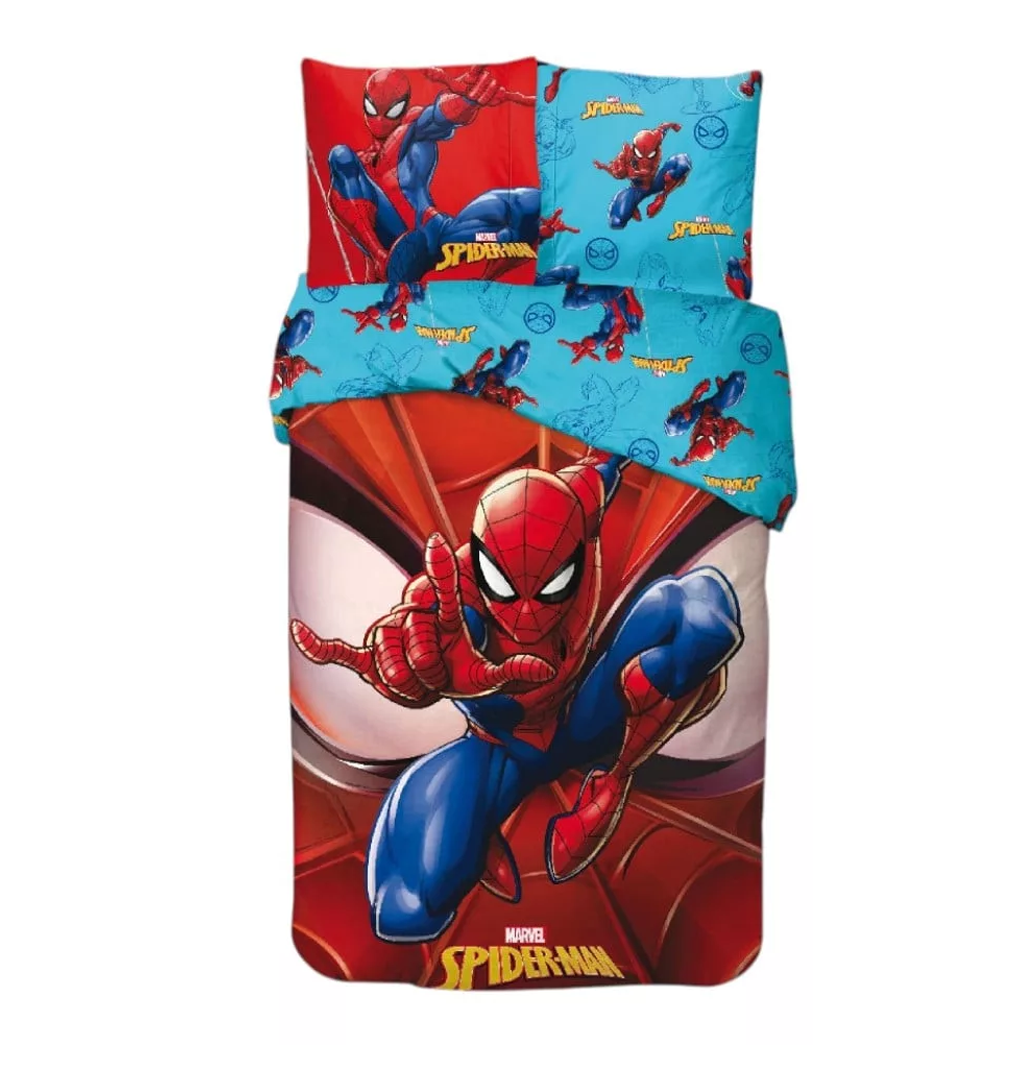 Спален комплект Спайдърмен - Спално бельо и аксесоари за детска стая Spiderman
