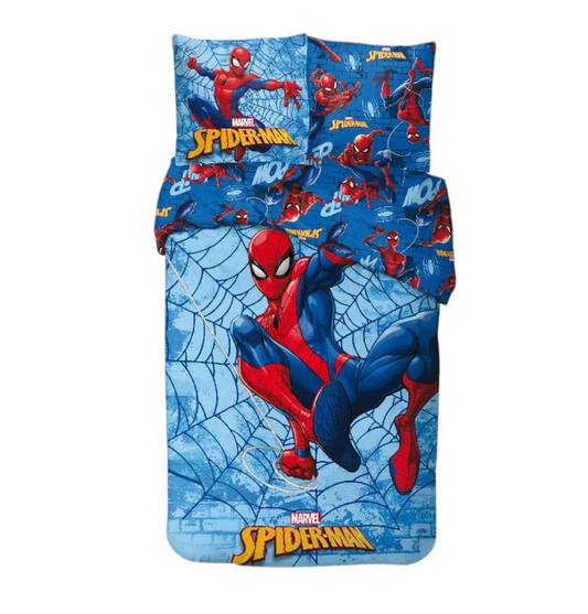 Спален комплект Спайдърмен - Спално бельо и аксесоари за детска стая Spiderman