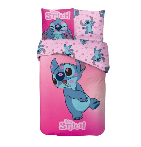 Спален комплект Лило и Стич Дисни - Спално бельо и аксесоари за детска стая Disney Lilo i Stitch