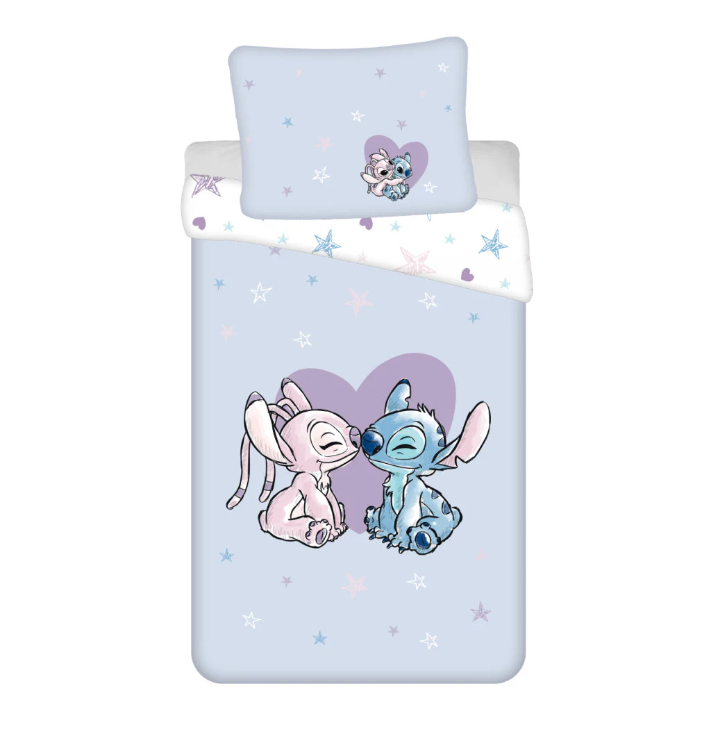 Спален комплект Стич - Спално бельо и аксесоари за детска стая Lilo i Stitch disney