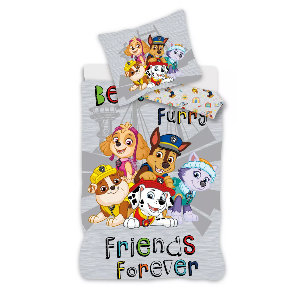 Спален комплект Пес Патрул - Детско спално бельо за единично легло Paw Patrol