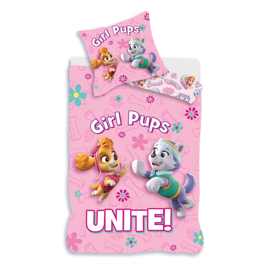 Спален комплект Пес Патрул - Детско спално бельо за детско легло и бебе кошара Paw Patrol