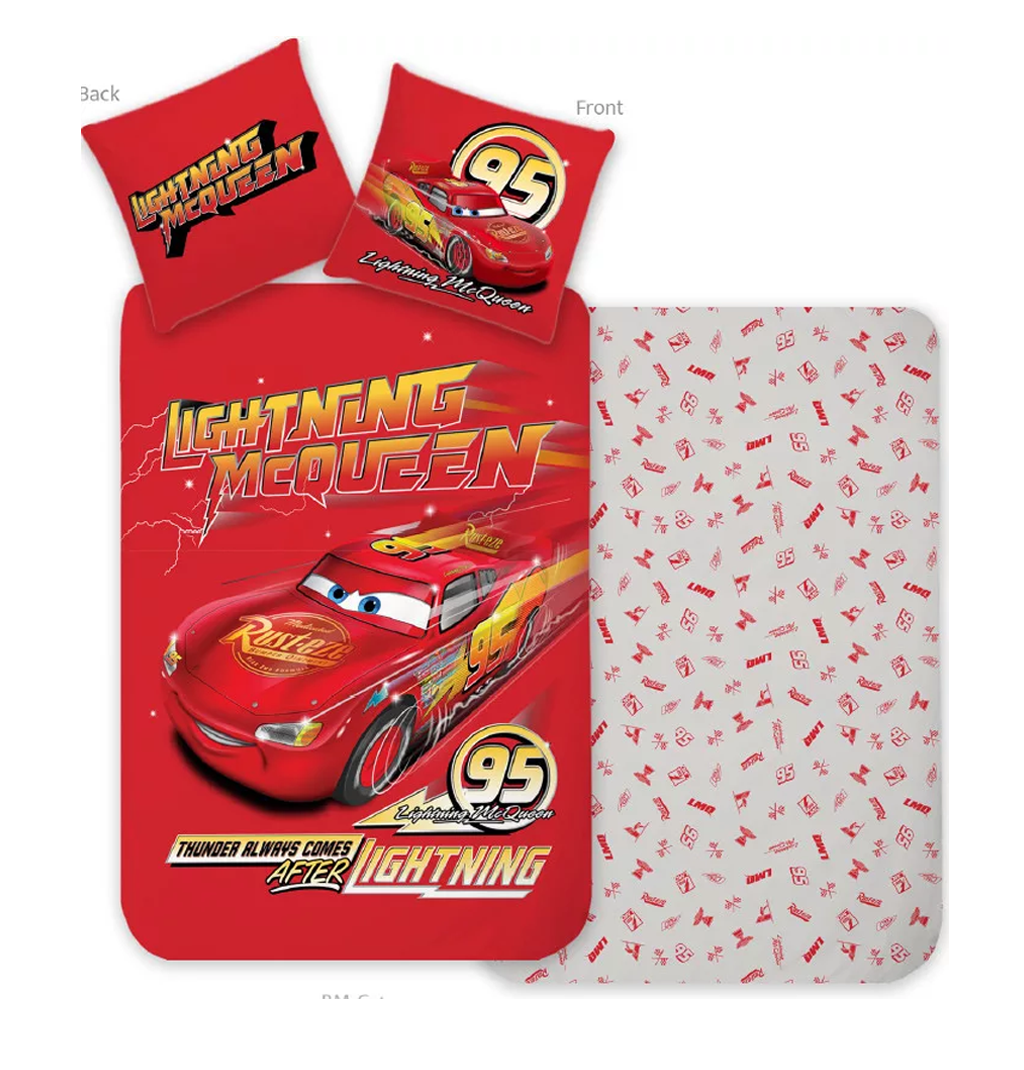 Спален комплект Маккуин Дисни Колите - Детско спално бельо Disney Cars