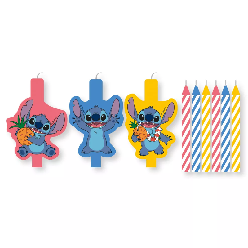 Свещичка за рожден ден Стич Stitch Disney - Парти аксесоари